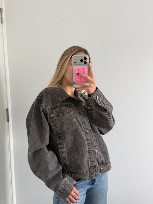 Campera Oversize Black