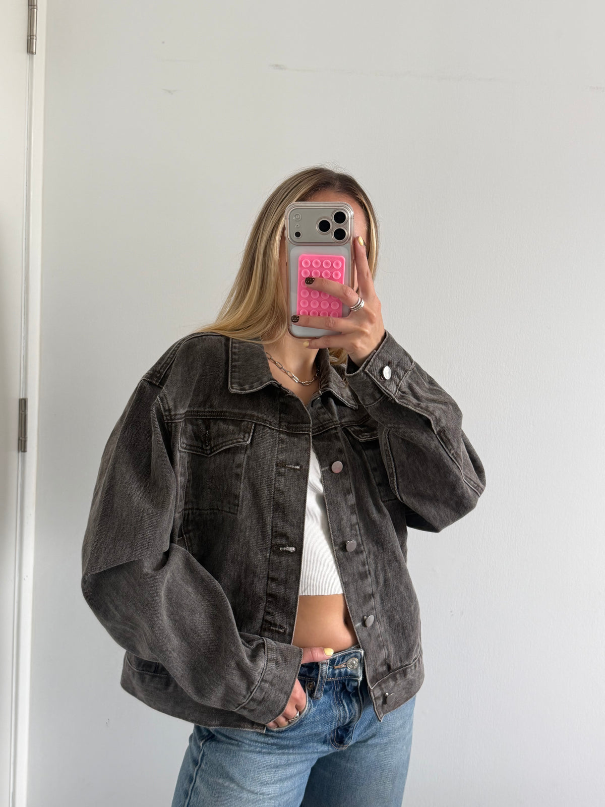 Campera Oversize Black
