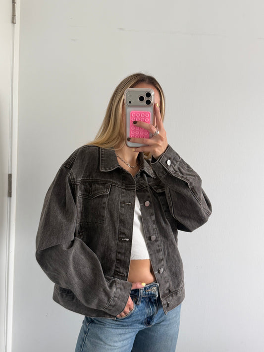 Campera Oversize Black