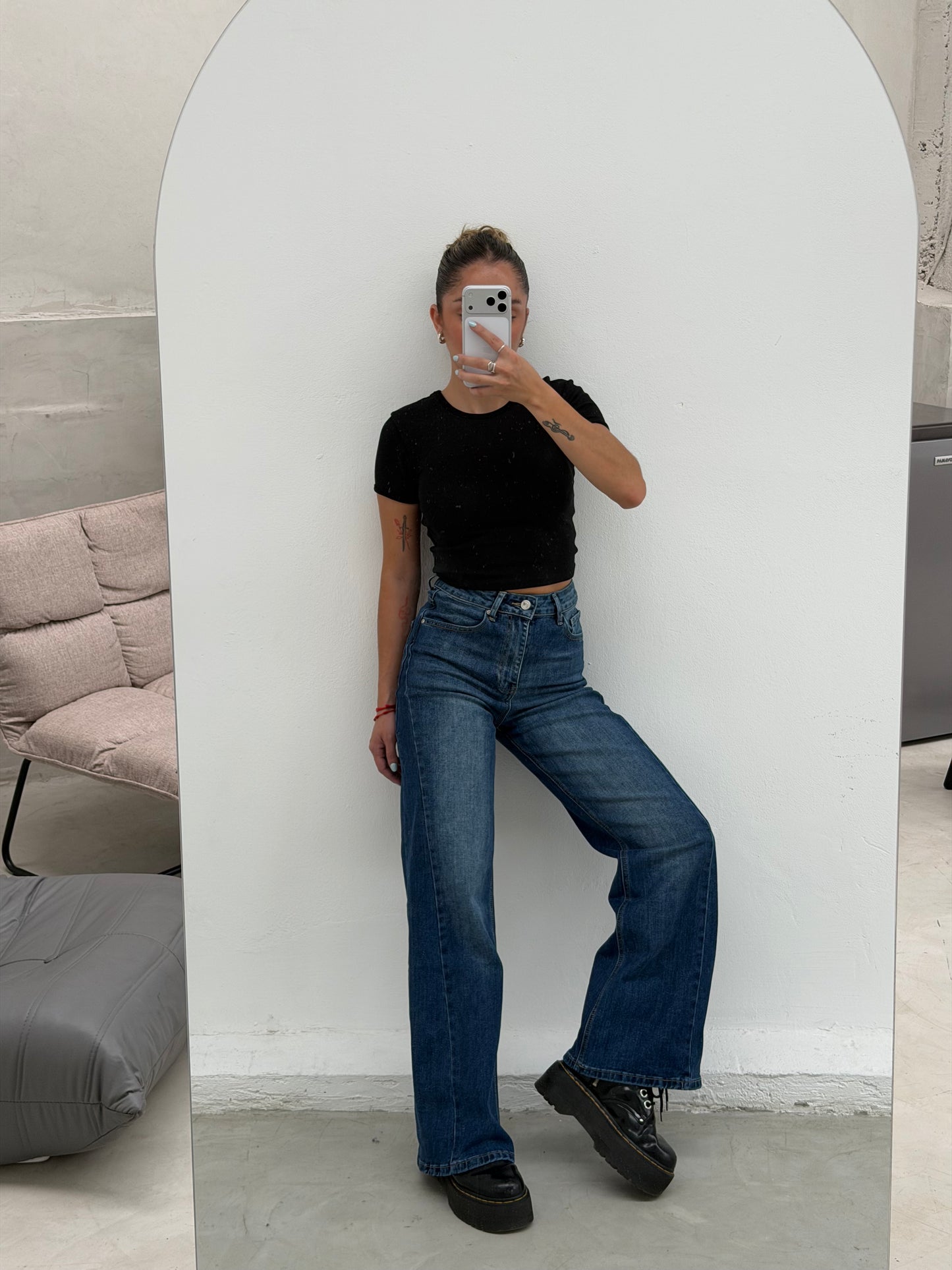 Wide Leg Blue