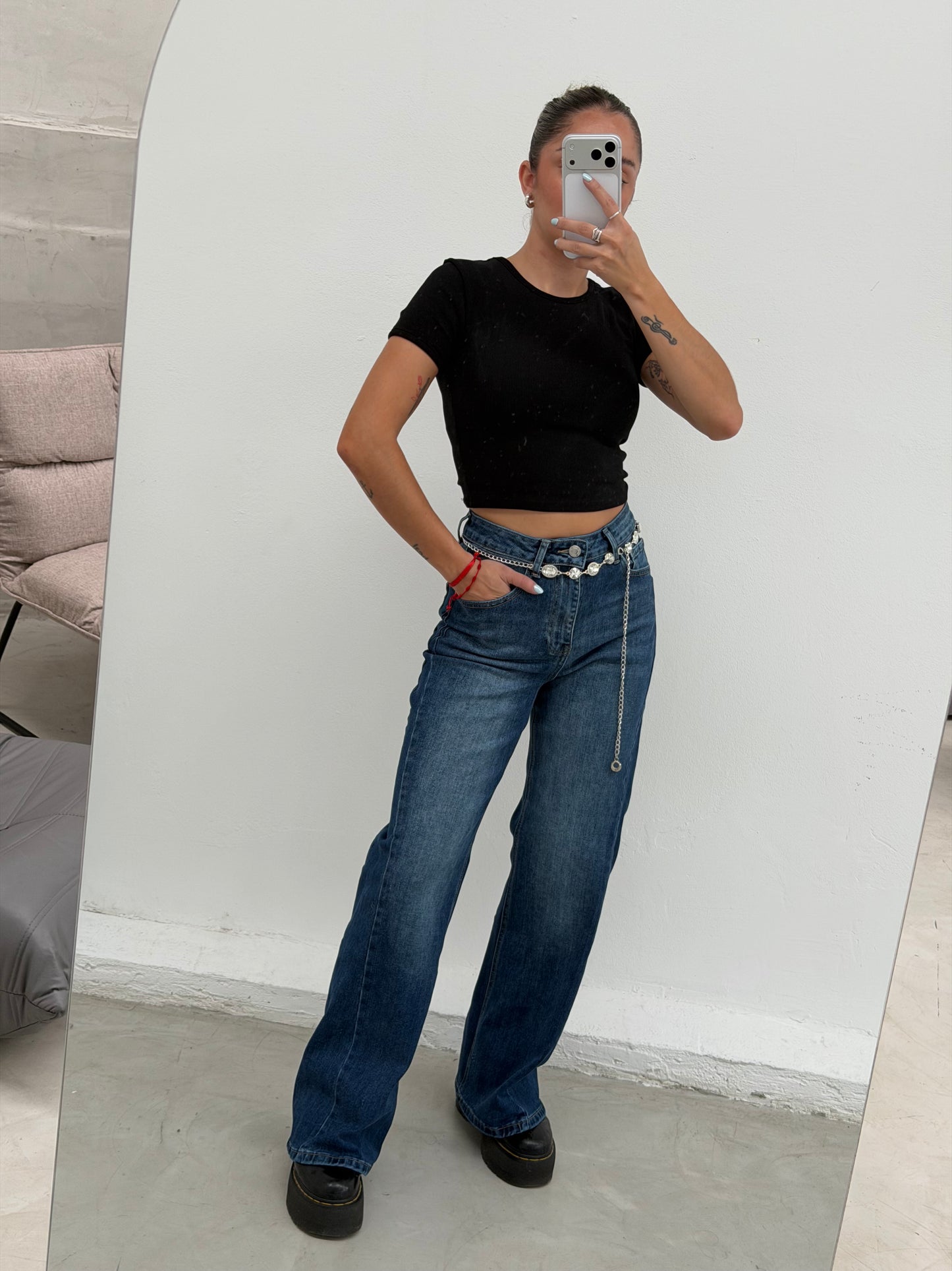 Wide Leg Blue