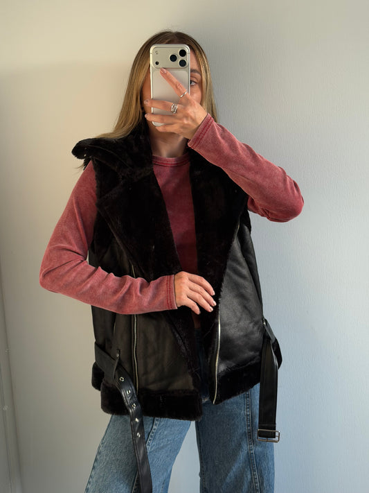 Chaleco Gamulan - Negro