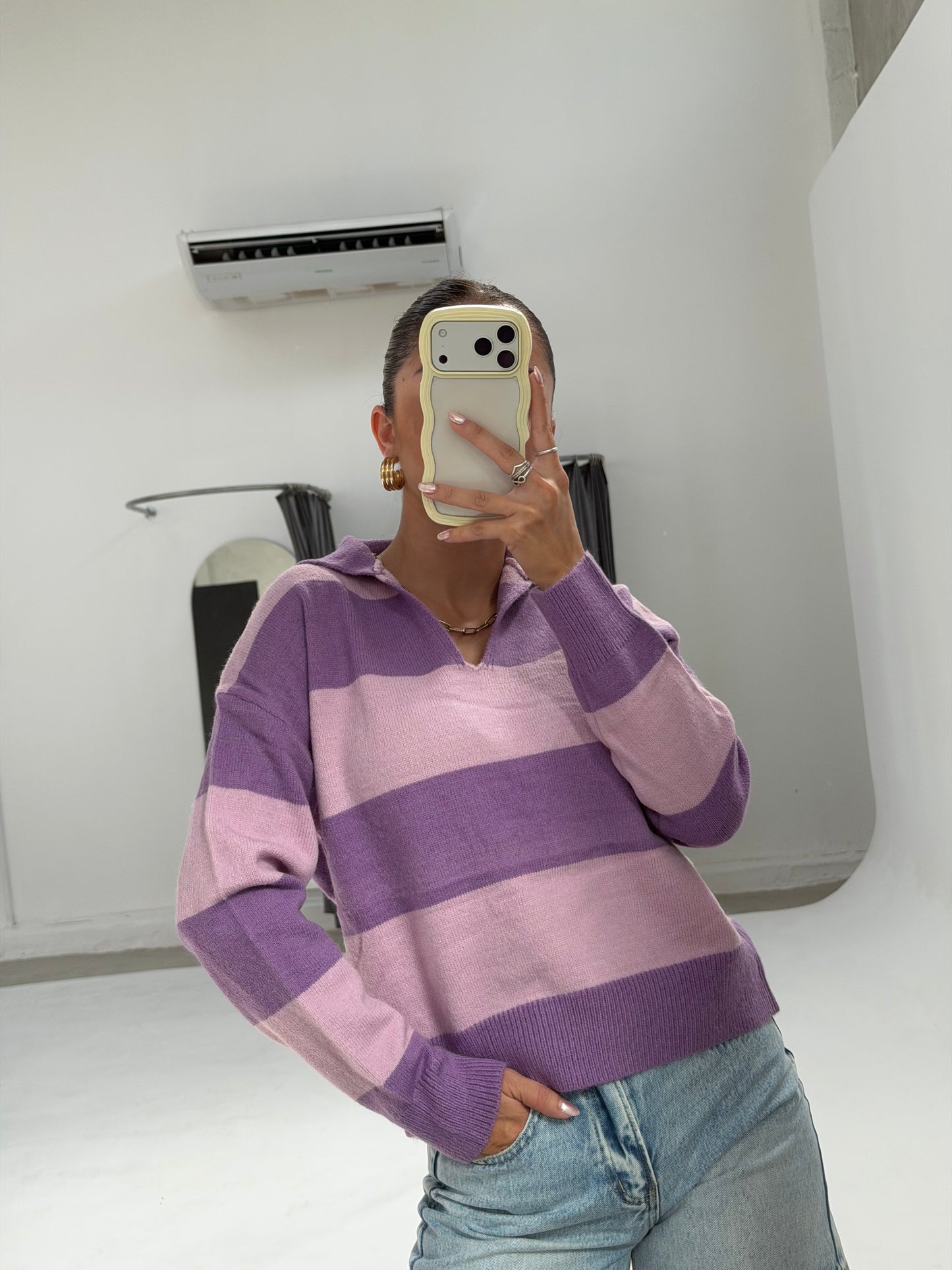 Sweater Rayas - Tono 3