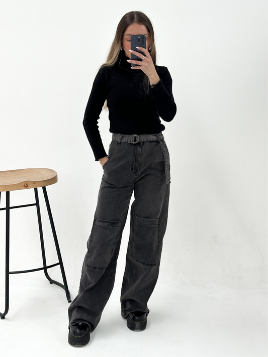 Jean cargo grey