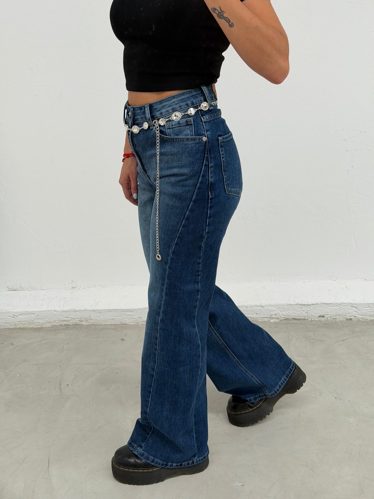 Wide Leg Blue
