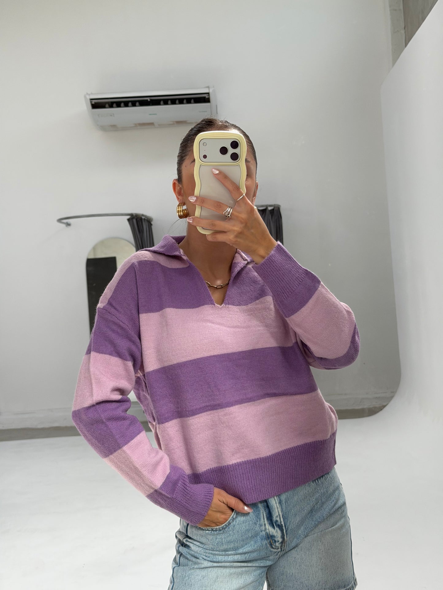 Sweater Rayas - Tono 3